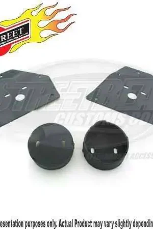 Free Returns Front Air Suspension Upper and Lower Bracket Kit - 14203