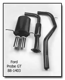 Fan Favorite MONZA Performance Catback Exhaust System - 88-1403