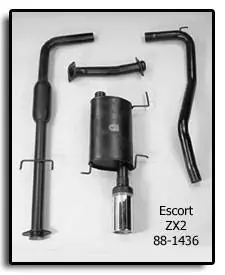 MONZA Performance Catback Exhaust System - 88-1436 Wholesale