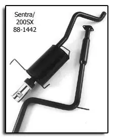 Best Choice MONZA Performance Catback Exhaust System - 88-1442