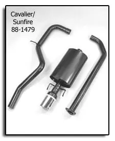 MONZA Performance Catback Exhaust System - 88-1479 Budget