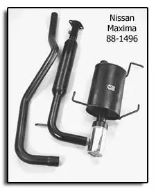 While Supplies Last MONZA Performance Catback Exhaust System - 88-1496