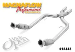 MagnaFlow Transition Front Tru-X Crossover Pipe with Catalytic Converter - 15448 Big Sale