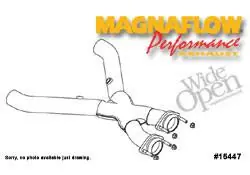 MagnaFlow Transition Tru-X Crossover Pipe - 15447 High Quality