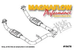 MagnaFlow Direct Fit 2.5 Inch Performance Catalytic Converter - 15478 Price Cut
