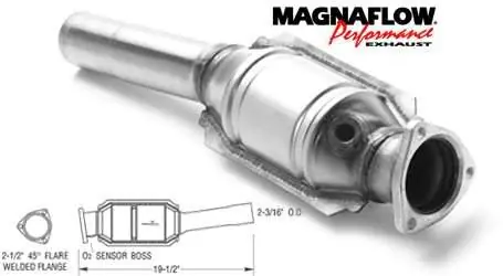 MagnaFlow Direct Fit Aftermarket Style Catalytic Converter - 22915 Price Cut