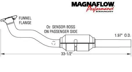 Special Discount MagnaFlow Direct Fit Catalytic Converter - 22924