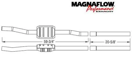 MagnaFlow Direct Fit Catalytic Converter - 23228 Modern