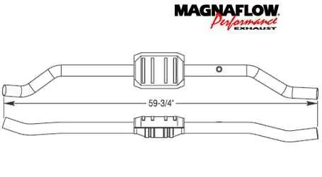 New Arrival MagnaFlow Direct Fit Catalytic Converter - 23232