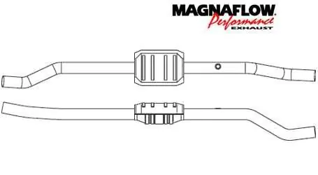 Save Now MagnaFlow Direct Fit Catalytic Converter - 23234