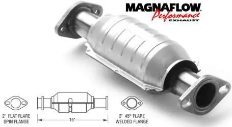 MagnaFlow Direct Fit Catalytic Converter - 23242 Luxury