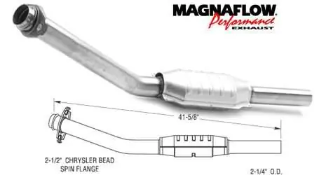 Best Price MagnaFlow Direct Fit Catalytic Converter - 23273