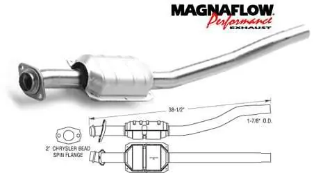 MagnaFlow Direct Fit Catalytic Converter - 23275 Crafted