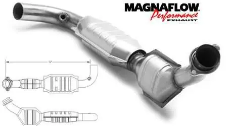 Get Yours MagnaFlow Direct Fit Catalytic Converter - 23316
