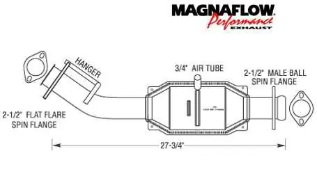 MagnaFlow Direct Fit Catalytic Converter - 23361 New Release