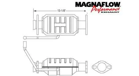 Fresh Stock MagnaFlow Direct Fit Catalytic Converter - 23383