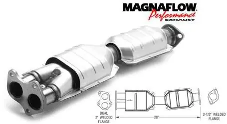 Time-Limited MagnaFlow Direct Fit Catalytic Converter - 23386