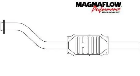 MagnaFlow Direct Fit Catalytic Converter - 23404 Hassle-Free Returns