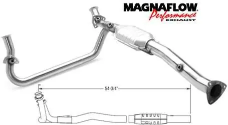 MagnaFlow Direct Fit Catalytic Converter - 23410 New Release