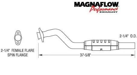 MagnaFlow Direct Fit Catalytic Converter - 23420 Cheap