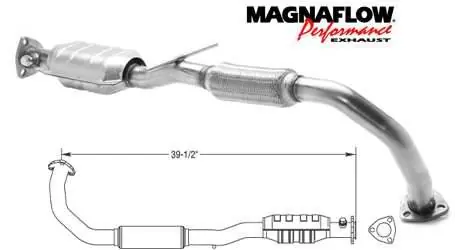 MagnaFlow Direct Fit Catalytic Converter - 23450 Grab Now