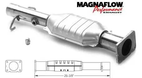 Viral MagnaFlow Direct Fit Catalytic Converter - 23451
