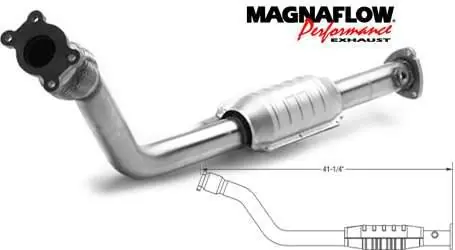 Money Back Guarantee MagnaFlow Direct Fit Catalytic Converter - 23474