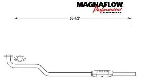 MagnaFlow Direct Fit Catalytic Converter - 23492 Cheap