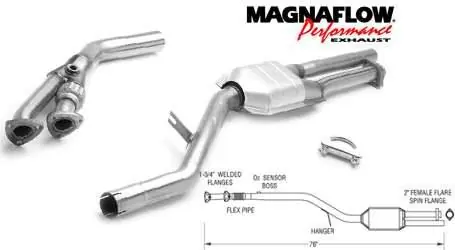 Big Sale MagnaFlow Direct Fit Catalytic Converter - 23554
