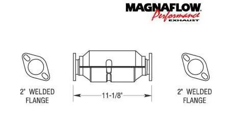 MagnaFlow Direct Fit Catalytic Converter - 23683 Limited Edition