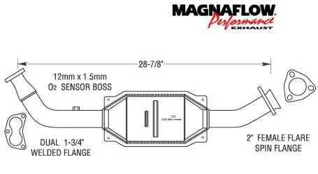 MagnaFlow Direct Fit Catalytic Converter - 23824 Buy Today