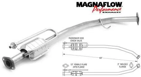 MagnaFlow Direct Fit Catalytic Converter - 23862 Crafted
