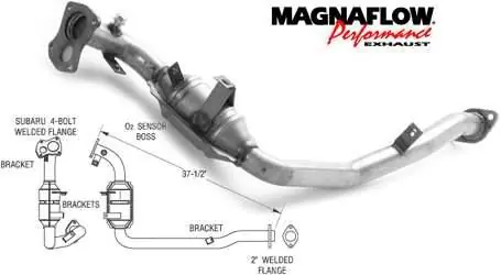 Discount MagnaFlow Direct Fit Catalytic Converter - 23867