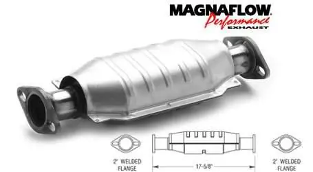 MagnaFlow Direct Fit Catalytic Converter - 23884 Hassle-Free Returns