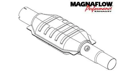 Warranty Included MagnaFlow Direct Fit Catalytic Converter - 43226