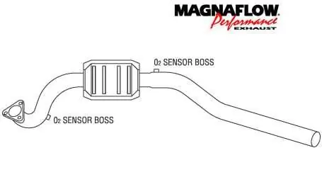 Limited Edition MagnaFlow Direct Fit Catalytic Converter - 43415