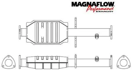 MagnaFlow Direct Fit Catalytic Converter - 43484 Brand New
