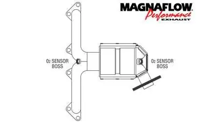 Crafted MagnaFlow Direct Fit Catalytic Converter - 50602