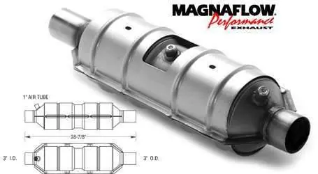 Fast Shipping MagnaFlow Direct Fit Catalytic Converter - 55300