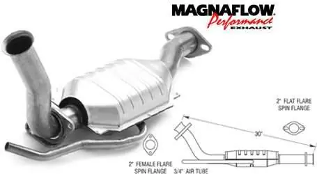 MagnaFlow Direct Fit Catalytic Converter - 93367 Instant Buy