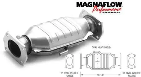 Price Cut MagnaFlow Direct Fit Catalytic Converter - 93440