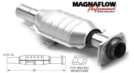 Warranty Included MagnaFlow Direct Fit Catalytic Converter - 93456