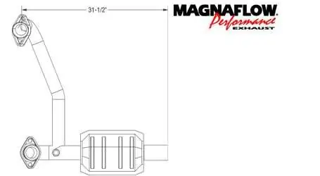 Brand New MagnaFlow Direct Fit Catalytic Converter - 93482