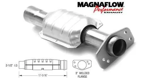 Warranty Included MagnaFlow Direct Fit Catalytic Converter - 93485