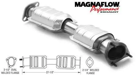 MagnaFlow Direct Fit Front & Rear Catalytic Converter - 23387 Hot Picks