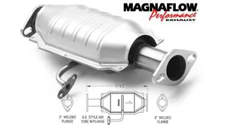 Limited Offer MagnaFlow Direct Fit Front & Rear Catalytic Converter - 23688