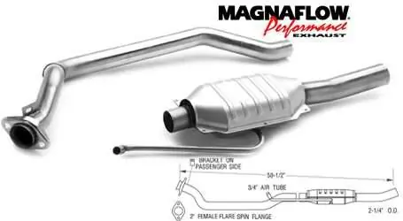 MagnaFlow Direct Fit Front & Rear Catalytic Converter - 93301 New Release
