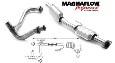 MagnaFlow Direct Fit Front & Rear Catalytic Converter - 93304 Genuine