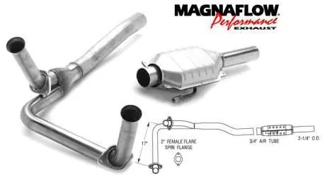 MagnaFlow Direct Fit Front & Rear Catalytic Converter - 93305 Markdown