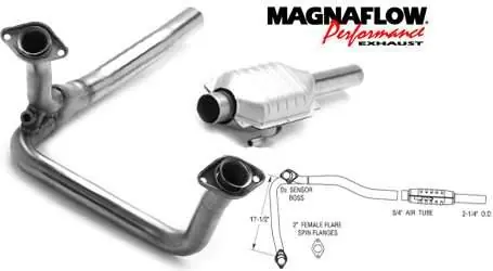 MagnaFlow Direct Fit Front & Rear Catalytic Converter - 93307 No Minimum Order